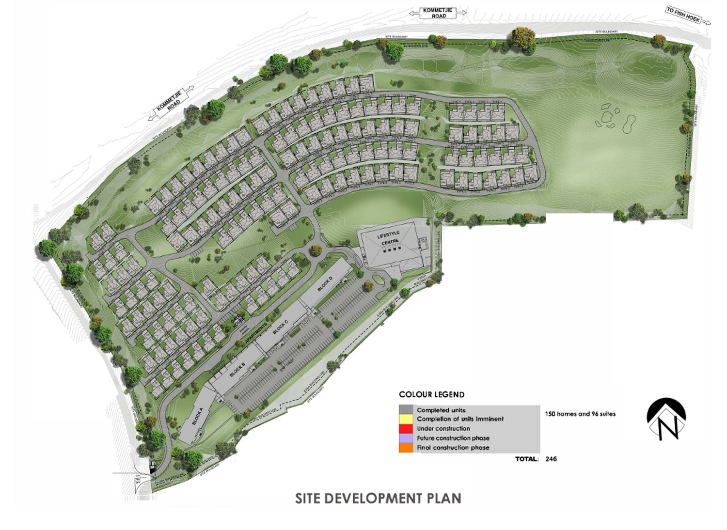 Evergreen Siteplan
